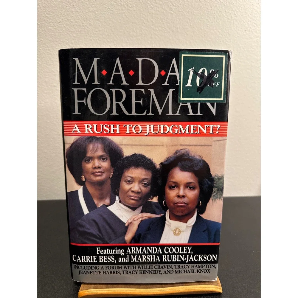 Madam Foreman A Rush to Judgment OJ Simpson Trial Jurors Hardcover 1995 Book